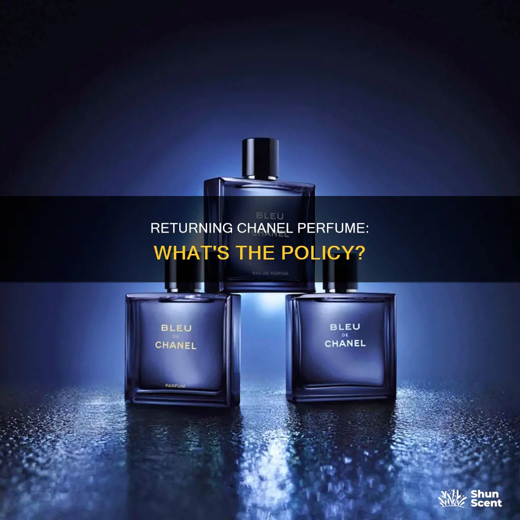 can you return chanel perfume