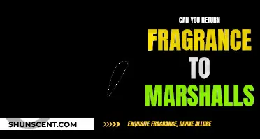 Returning Fragrance to Marshalls: What's the Policy?