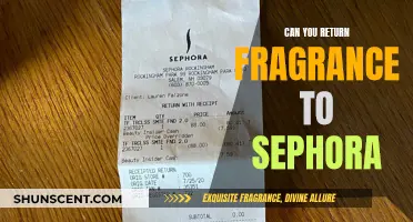 Sephora's Fragrance Return Policy: What You Need to Know