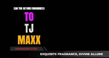 Returning Fragrances to TJ Maxx: What's the Policy?