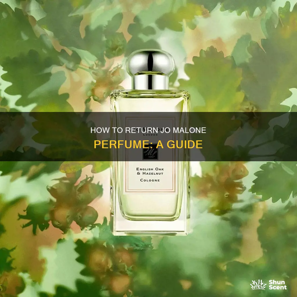 can you return jo malone perfume