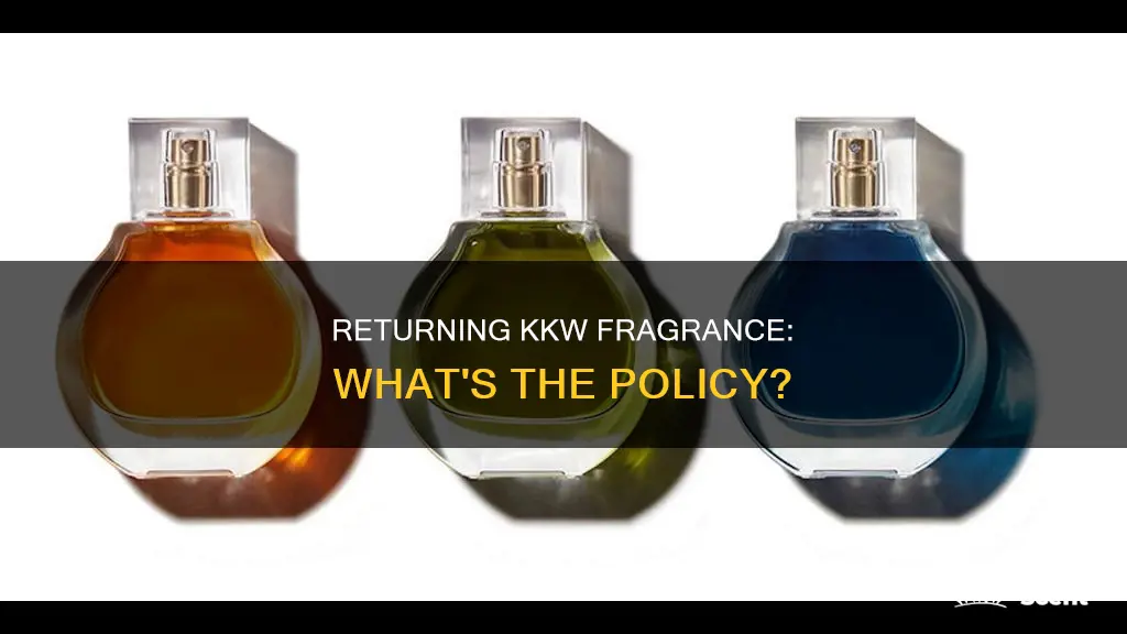 can you return kkw fragrance