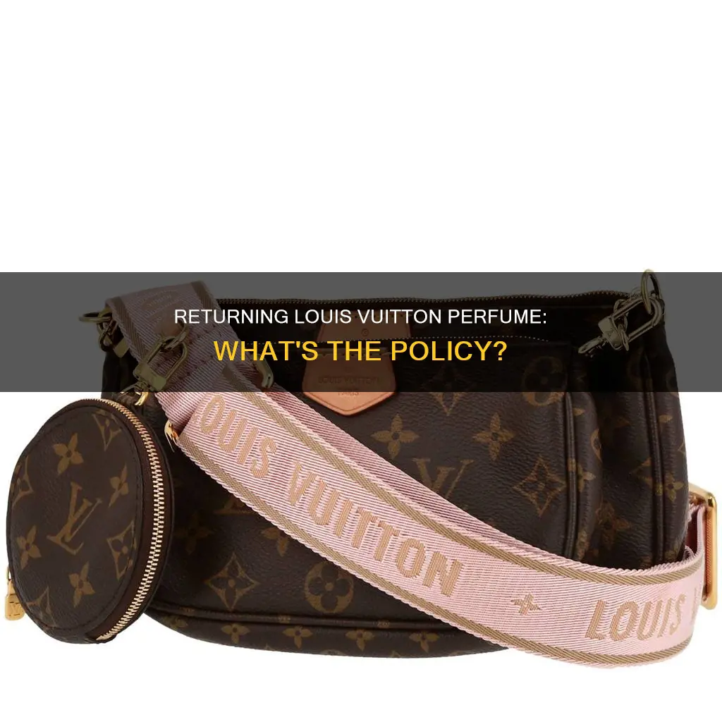 can you return louis vuitton perfume