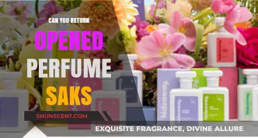 How to Return Opened Perfume to Saks