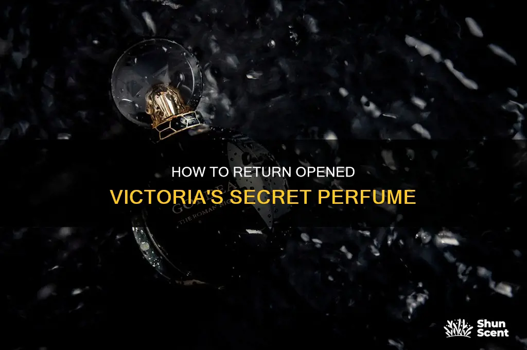 can you return opened perfume to victoria