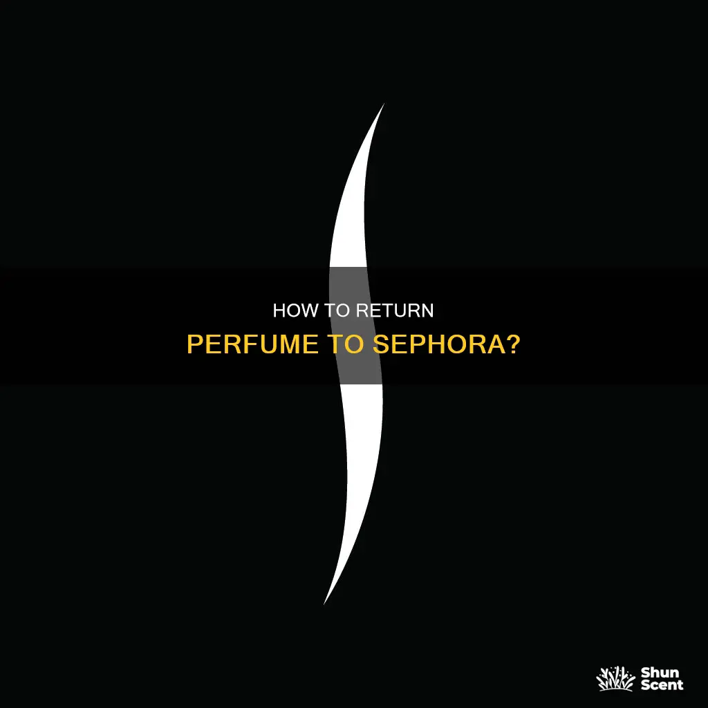 can you return perfume sephora