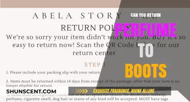 Boots' Perfume Return Policy: What You Need to Know