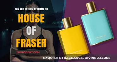 Returning Perfume to House of Fraser: What's the Policy?