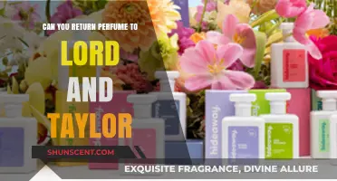 Returning Perfume to Lord and Taylor: What's the Policy?