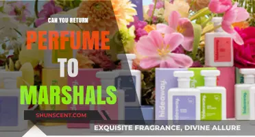 Returning Perfume to Marshalls: What's the Policy?