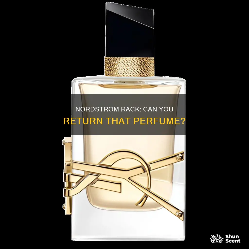 can you return perfume to nordstrom rack