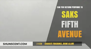 How to Return Perfume to Saks Fifth Avenue
