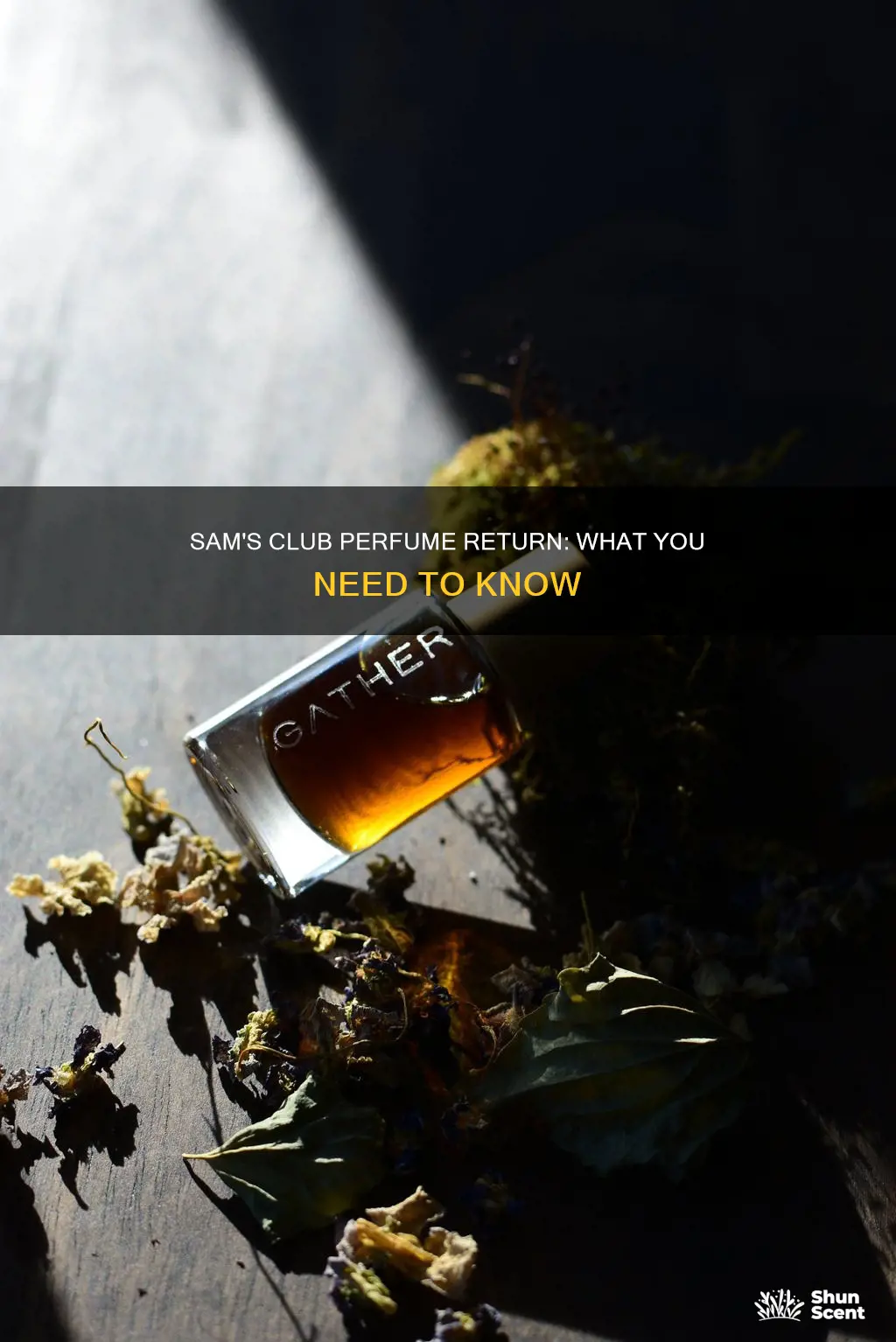 can you return perfume to sam