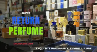 Returning Perfume: What's the Policy?