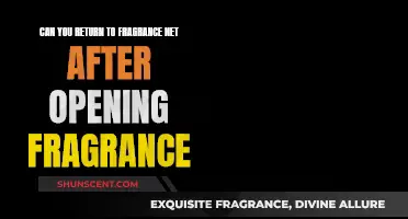 Can Opened Fragrances Be Returned to Fragrance Net?