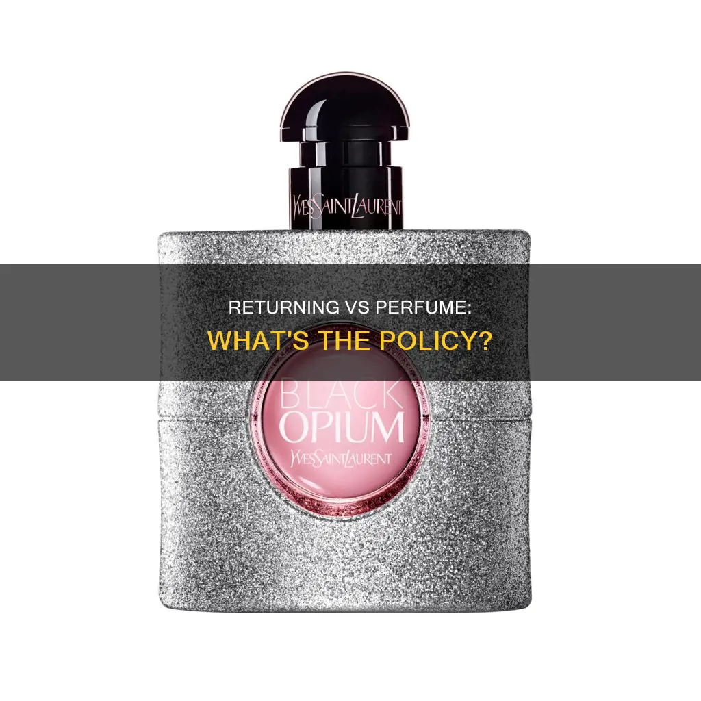 can you return vs perfume