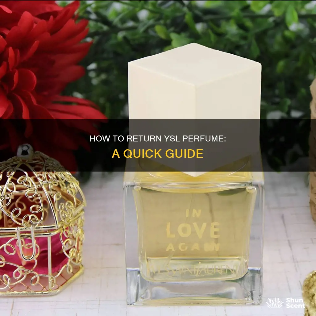 can you return ysl perfume