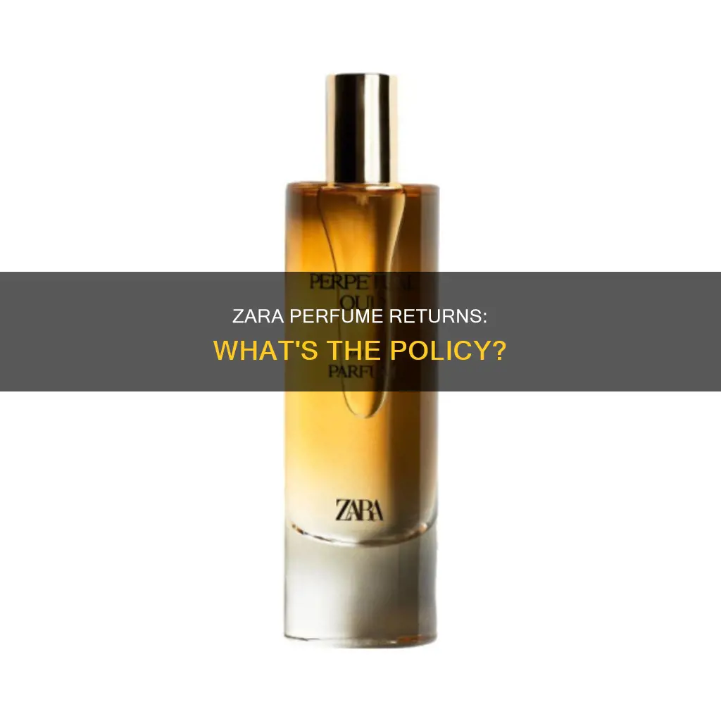 can you return zara perfume