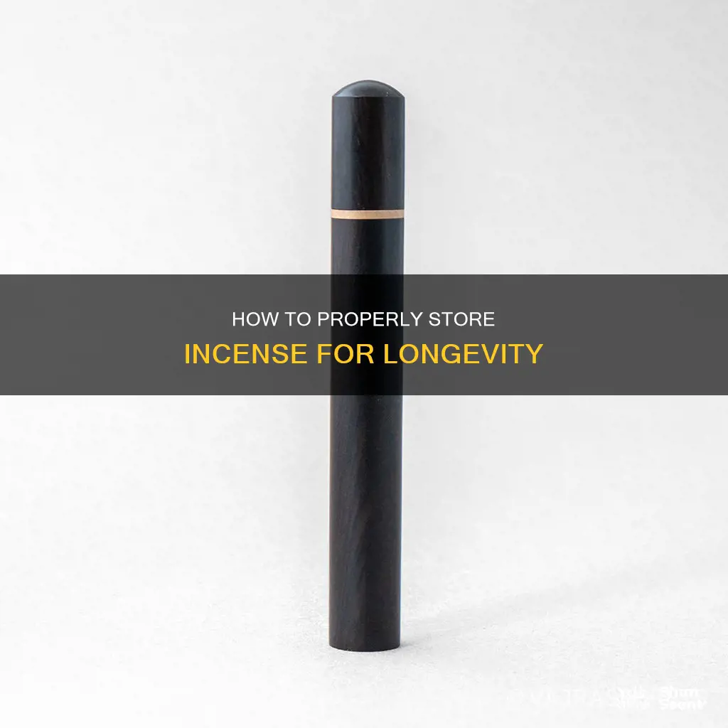 can you save incense