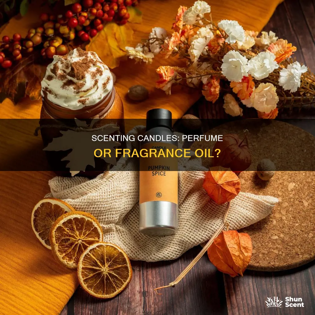 can you scent a candle with perfume