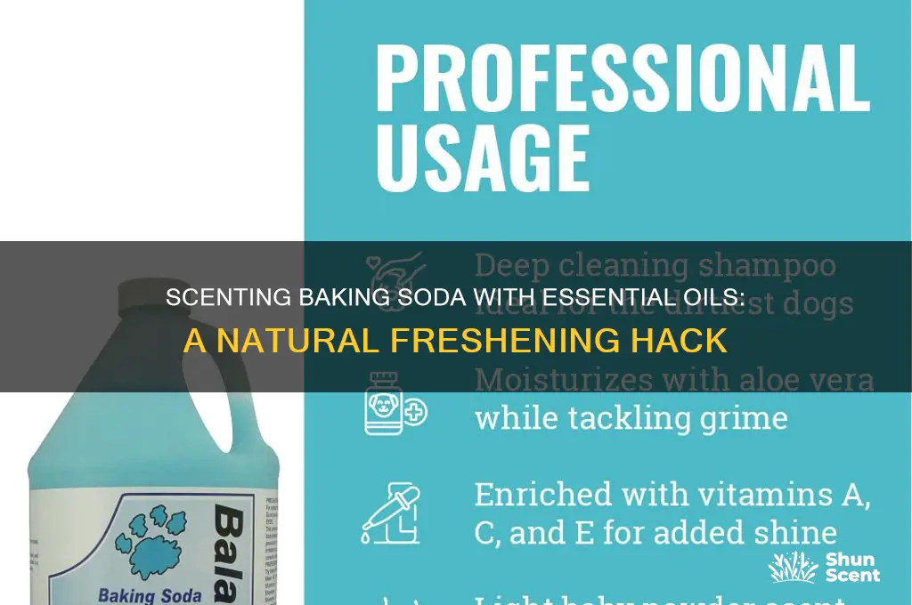 can you scent baking soda with essential oils