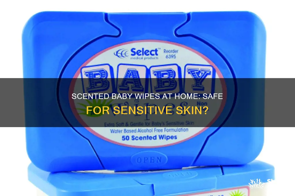 can you scent from home sensitive baby wipes