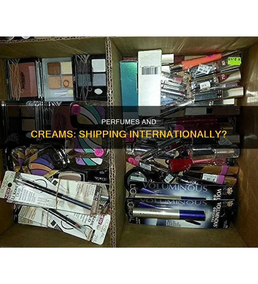 can you send international ly perfum and cream