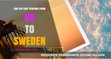 Shipping Perfume: US to Sweden