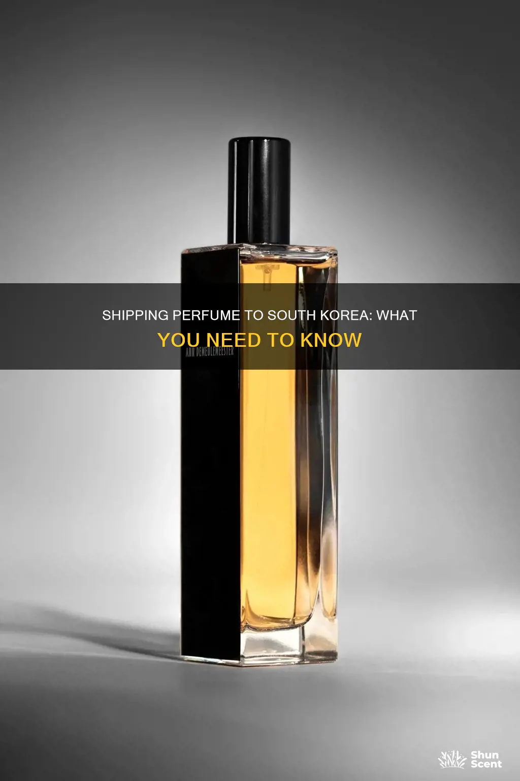 can you ship perfume to south korea
