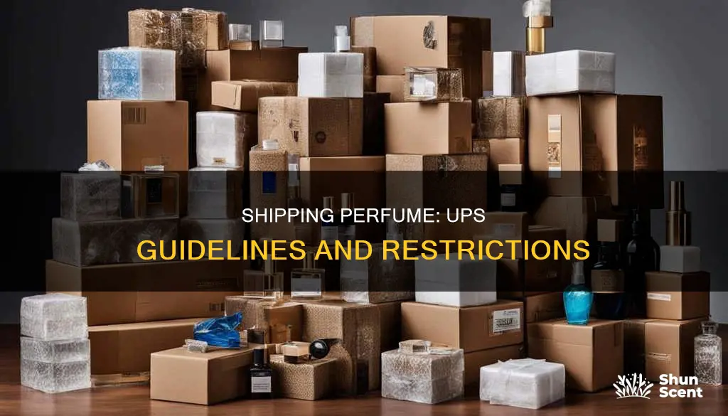 can you ship perfume ups