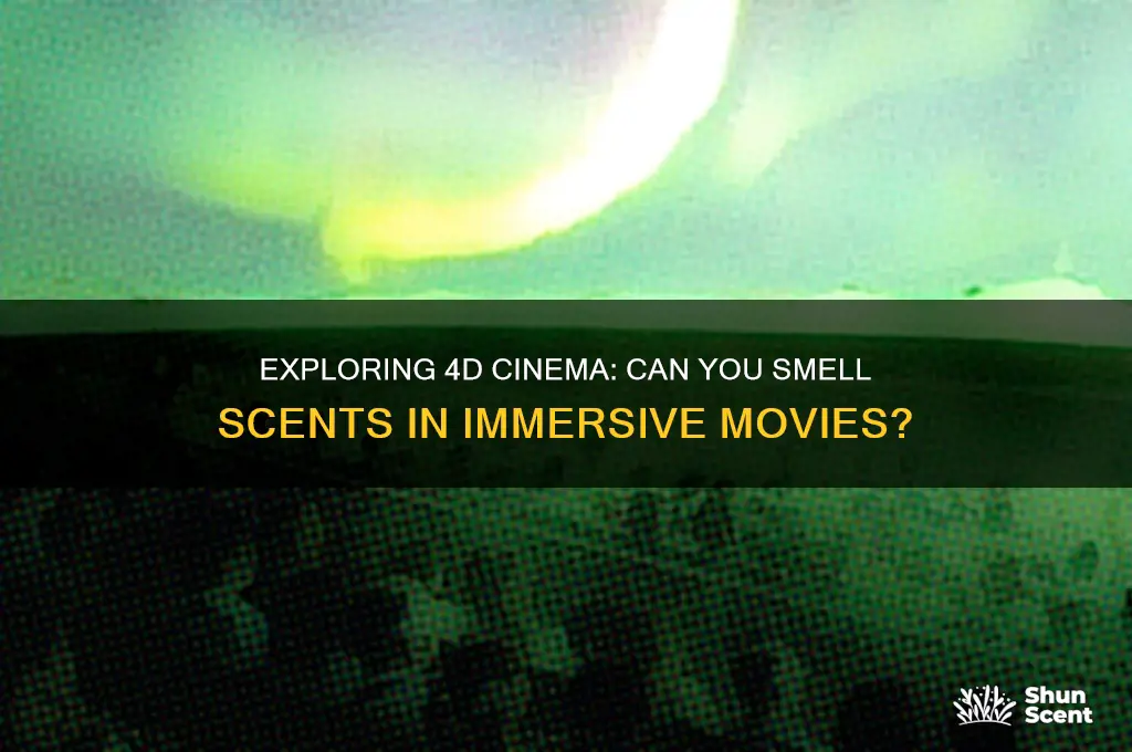 can you smell scents in 4d movies