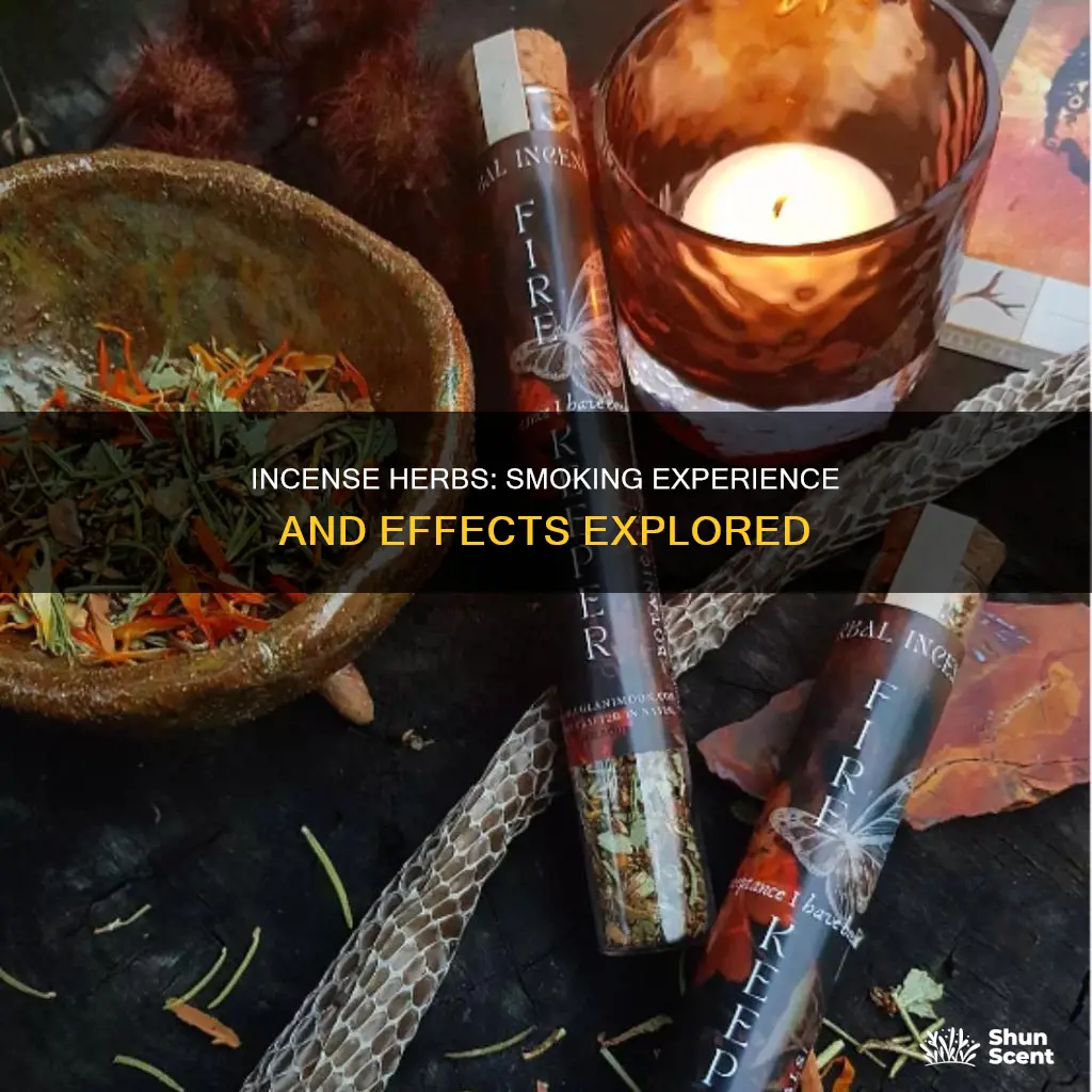 can you smoke incense herbs