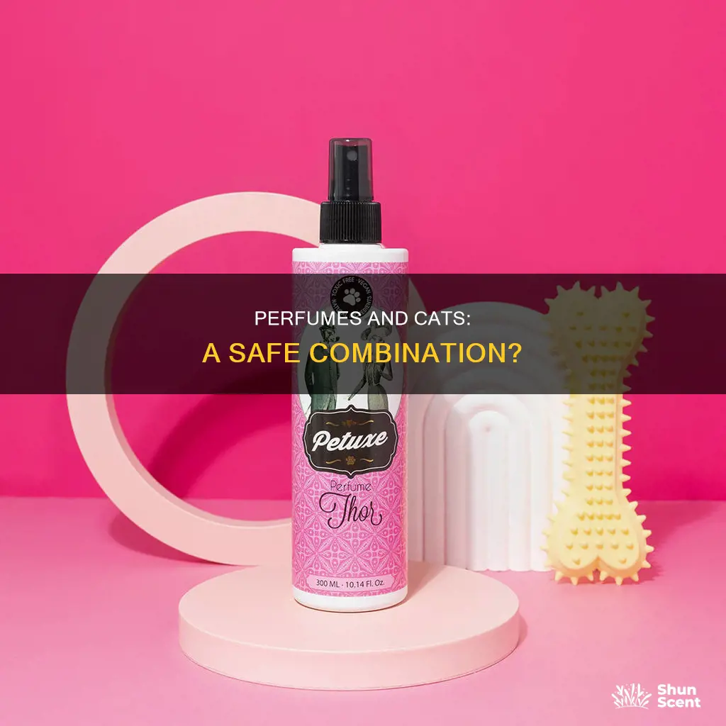can you spray cats with perfume