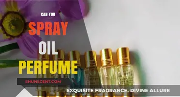 Spray Oil Perfume: Is It Possible?