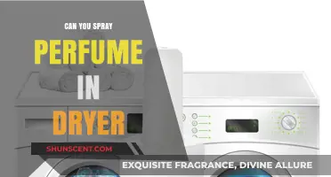 Perfuming Your Clothes: Spraying Perfume in the Dryer