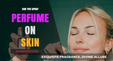 Should You Spray Perfume on Your Skin?