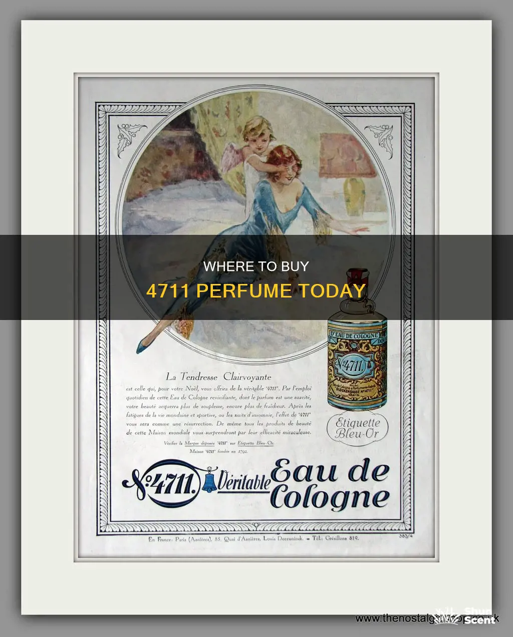 can you still buy 4711 perfume