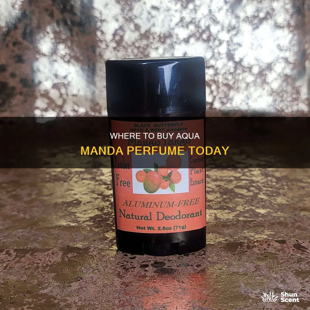 can you still buy aqua manda perfume