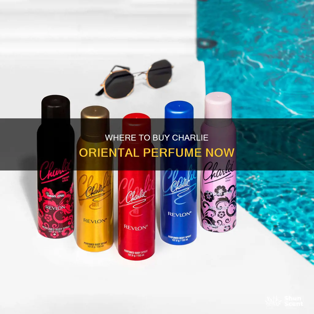 can you still buy charlie oriental perfume