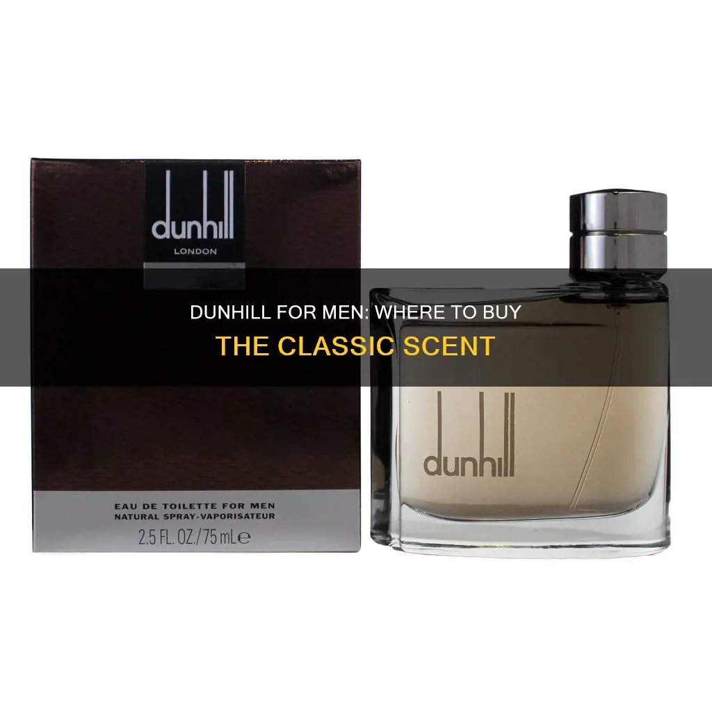 can you still buy dunhill for men cologne