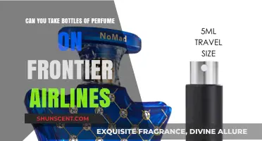 Perfume Packing: Frontier Airlines' Rules and Regulations