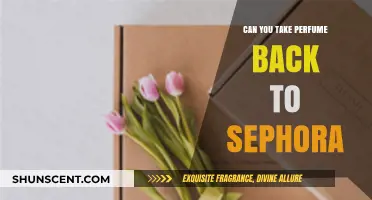 Returning Perfume to Sephora: What's the Policy?