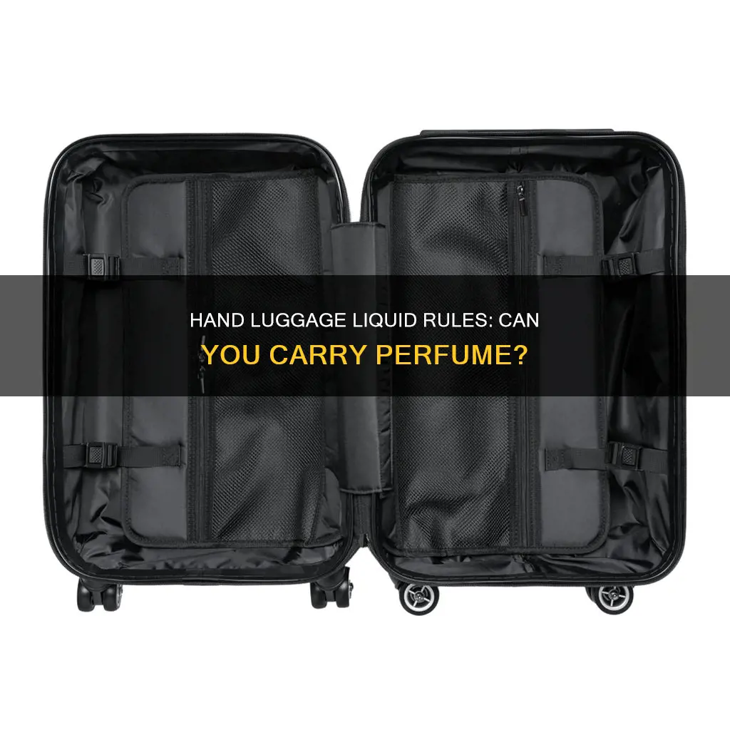 can you take perfume in hand luggage monarch
