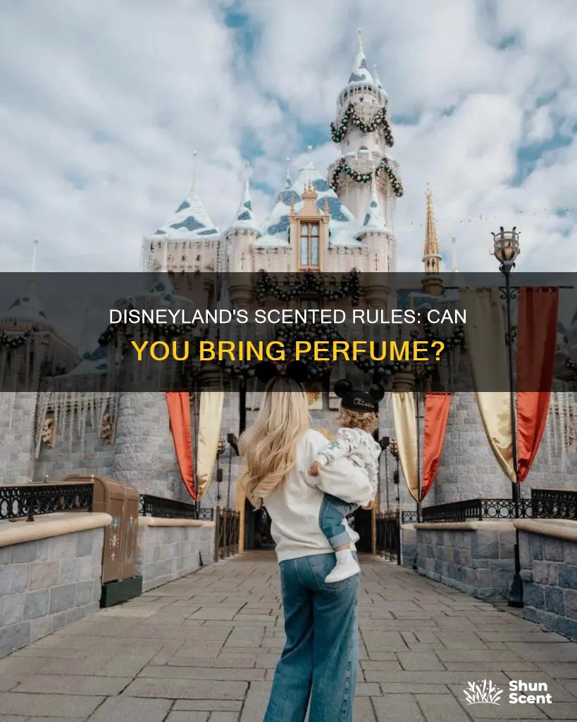 can you take perfume into disneyland