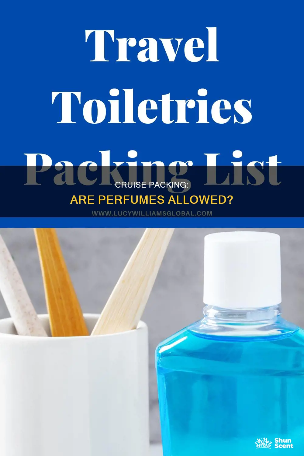 can you take perfume on a cruise