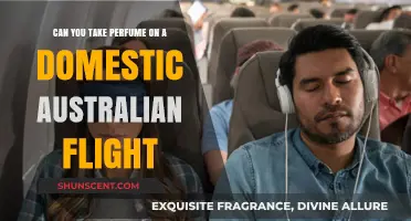 Flying with Perfume: Australian Domestic Travel Rules