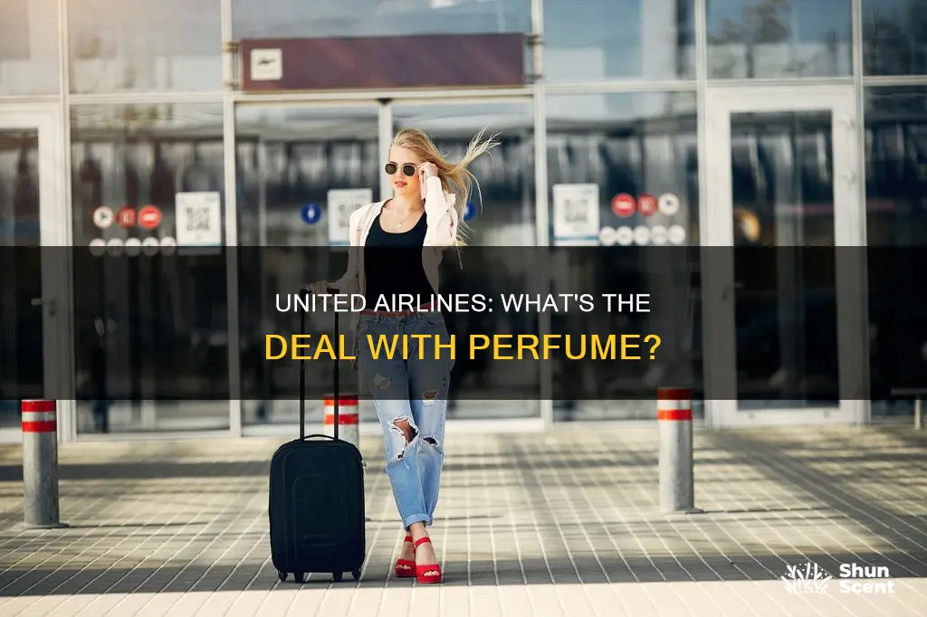 can you take perfume on united airlines