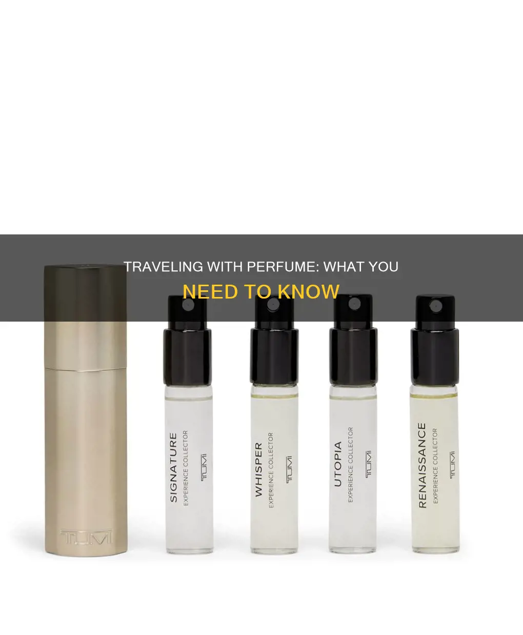can you take perfume overseas