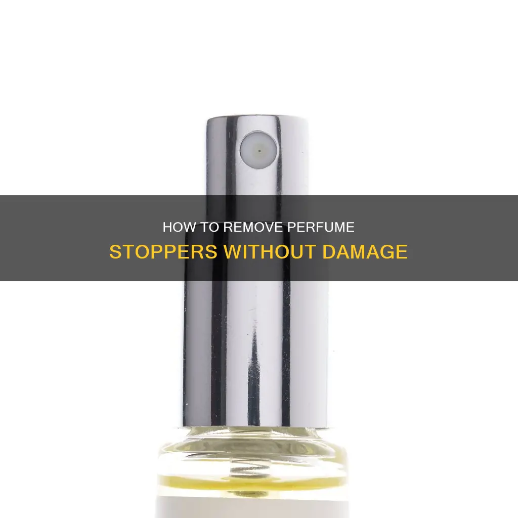 can you take the top of off perfume