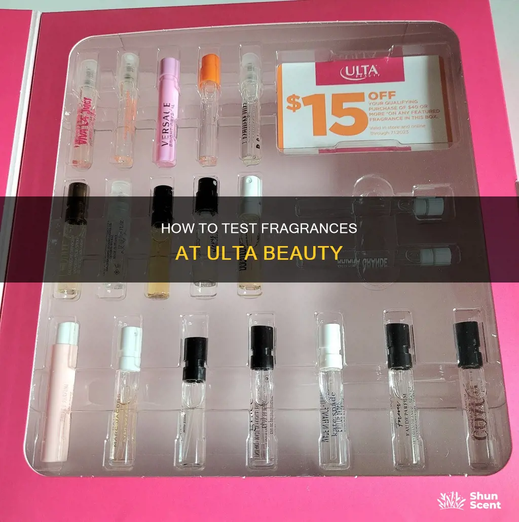 can you test perfumes at ulta